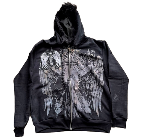 Sudadera ojo rojo Y2K VIRGEN