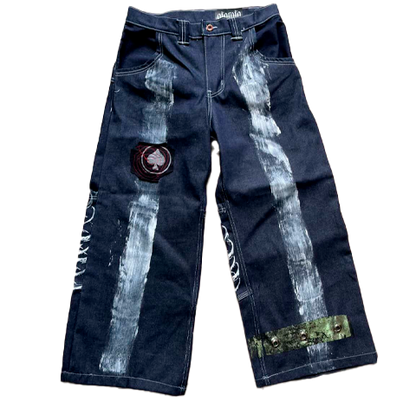 Pantalon Y2k Ojo rojo JAPAN