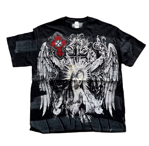 Playera roja VIrgen y2k