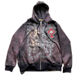SUDADERA OJO ROJO Y2K DESLAVADA