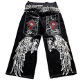 Pantalon y2k Alas Blancas