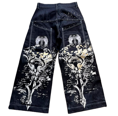 pantalon Virgen y2k