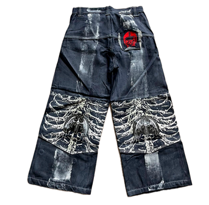 PANTALON Y2K SKELETO