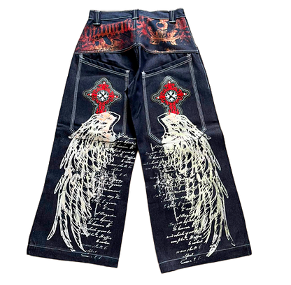 Ojo Rojo Y2K ALAS ROJAS