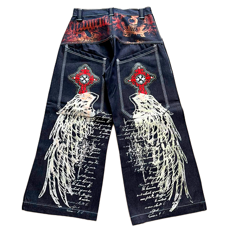 Ojo Rojo Y2K ALAS ROJAS