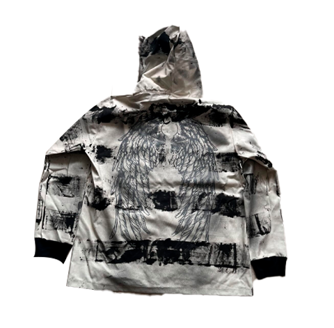 CHAMARRA SKELETON BLANCA
