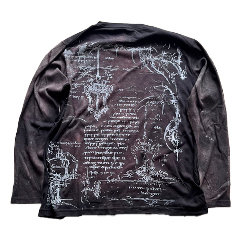 Playera y2k Skeleton