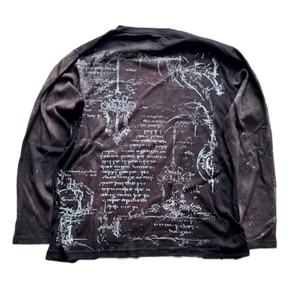 Playera y2k Skeleton
