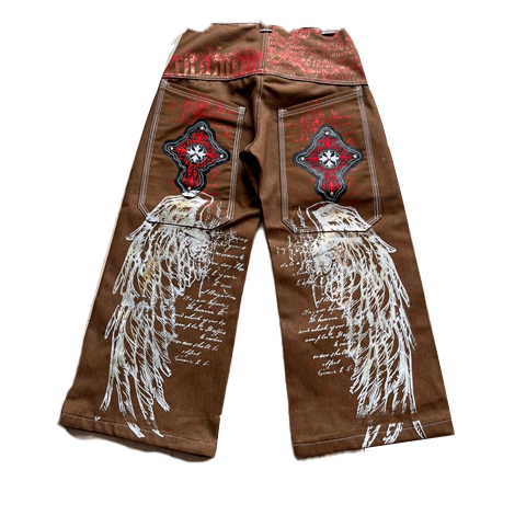 Pantalon Y2k Cafe