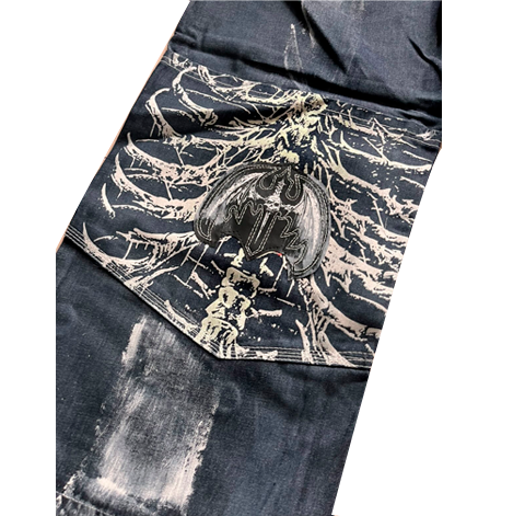PANTALON Y2K SKELETON