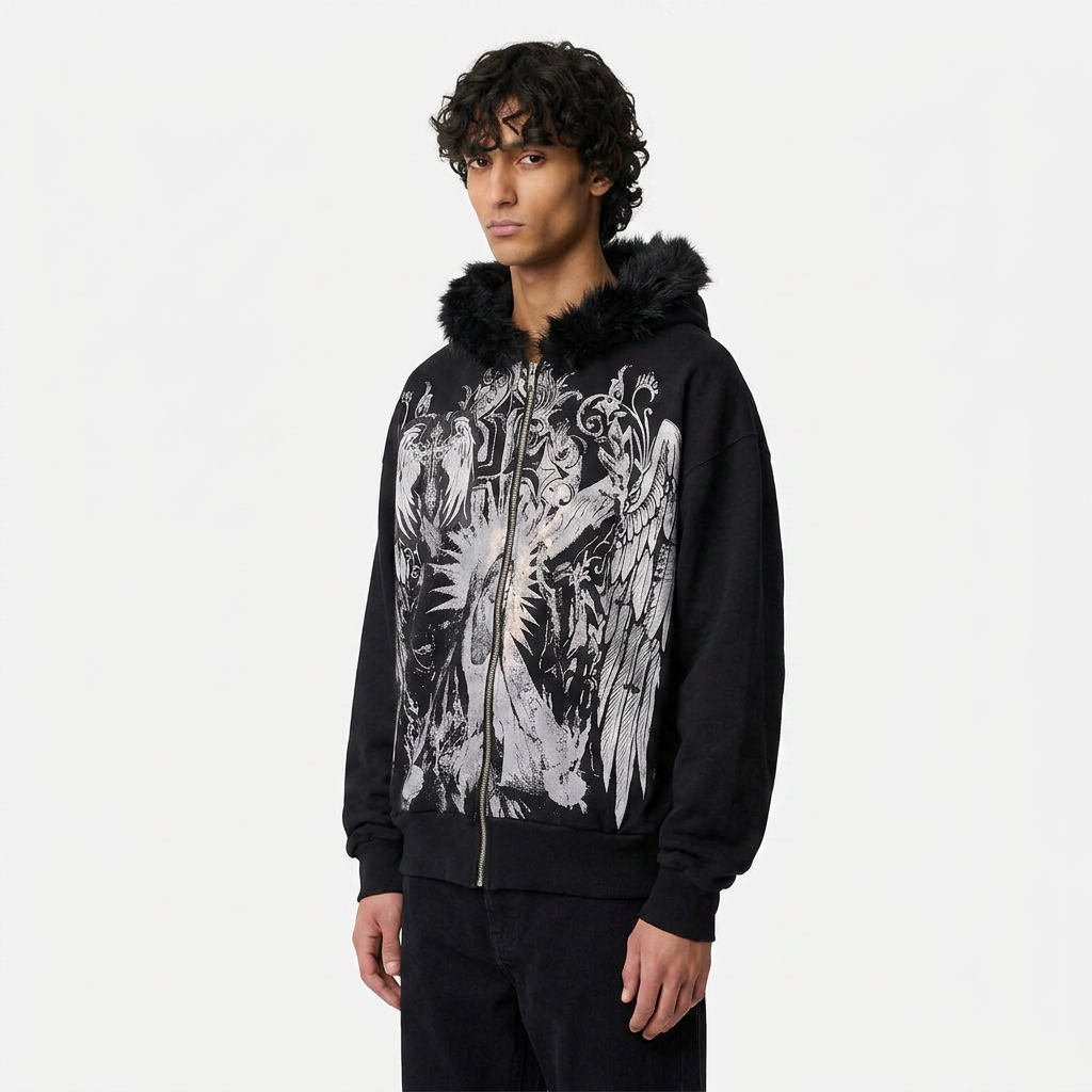 Sudadera ojo rojo Y2K VIRGEN