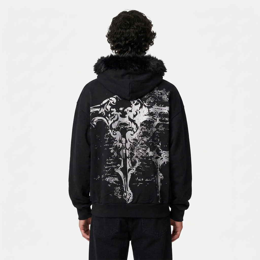Sudadera ojo rojo Y2K VIRGEN