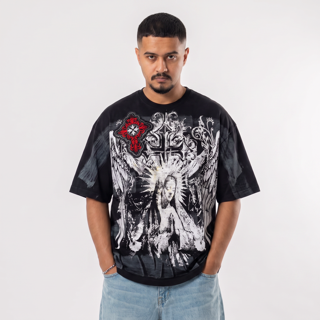 Playera roja VIrgen y2k