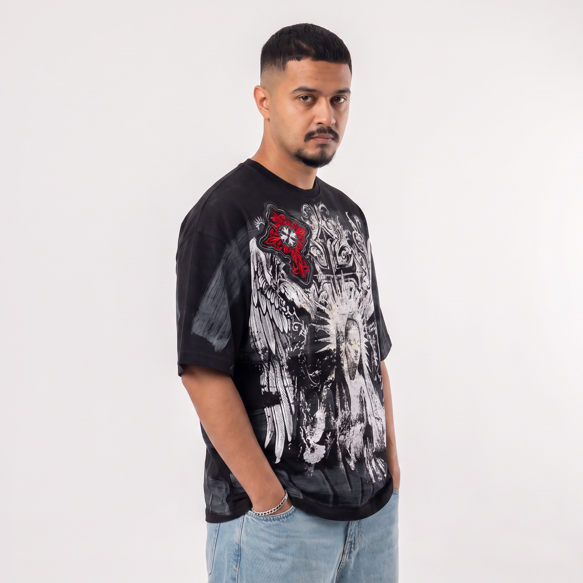 Playera roja VIrgen y2k