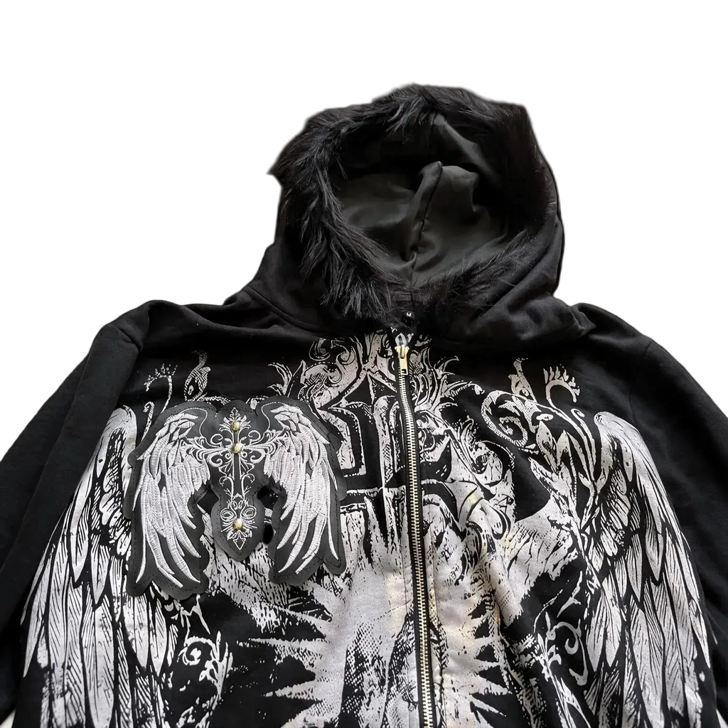 Sudadera ojo rojo Y2K VIRGEN