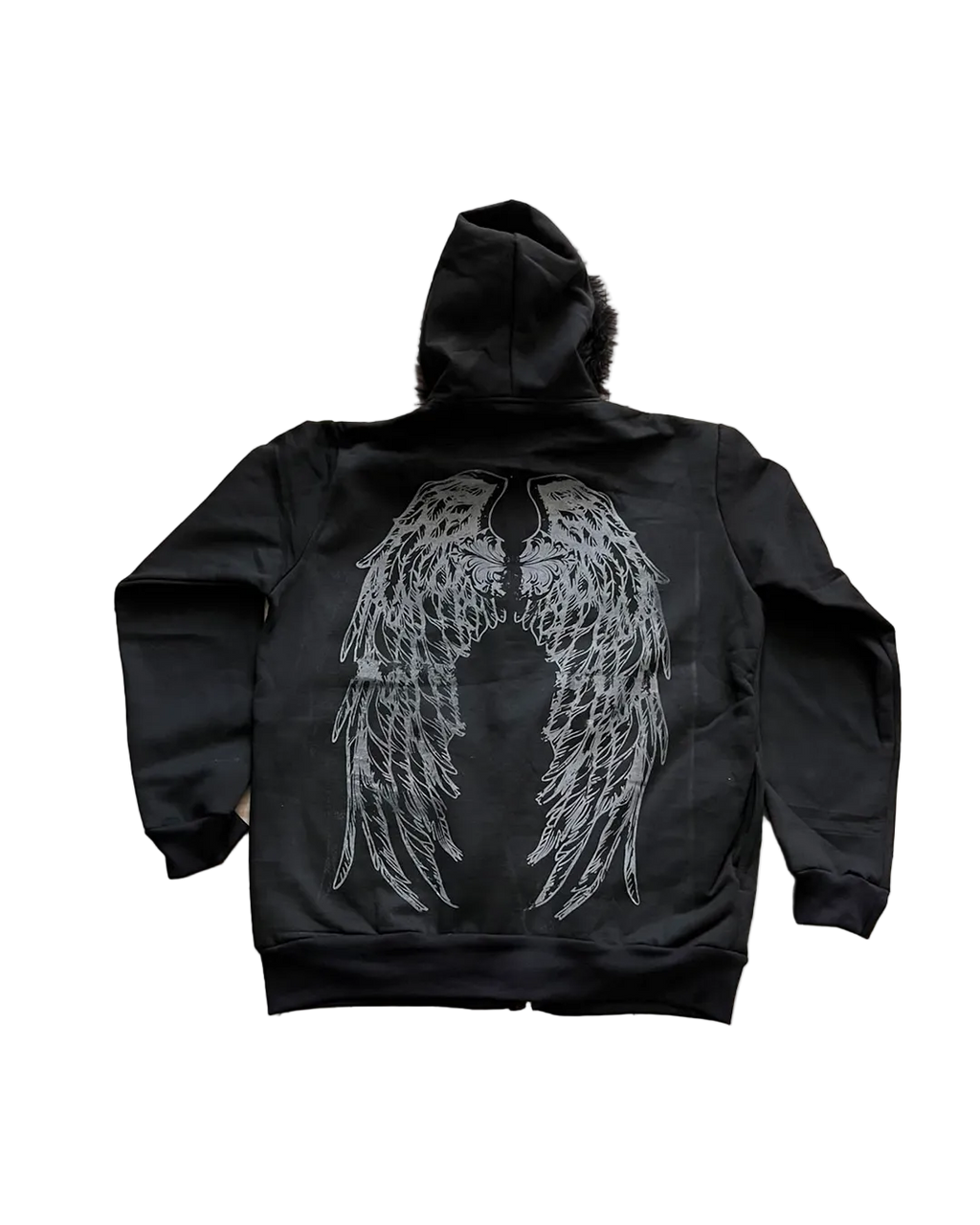 Sudadera Y2K Peluche Deslavado