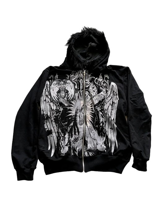 Sudadera ojo rojo Y2K VIRGEN